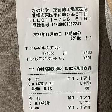 きのとや 東苗穂工場直売店のundefinedに実際訪問訪問したユーザーunknownさんが新しく投稿した新着口コミの写真