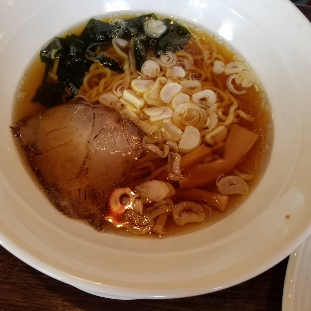 ユーザーが投稿した醤油ラーメンの写真 - 実際訪問したユーザーが直接撮影して投稿した北三十三条東中華料理暖龍 新道店の写真