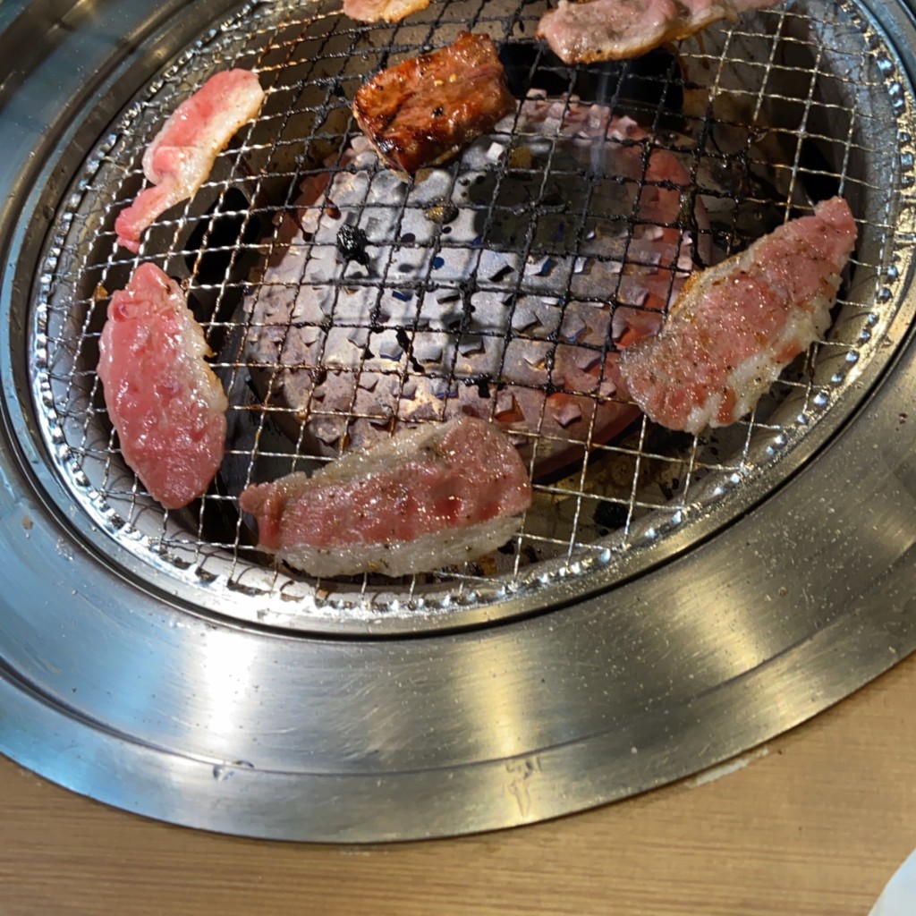 ユーザーが投稿した焼きしゃぶカルビの写真 - 実際訪問したユーザーが直接撮影して投稿した船橋町焼肉焼肉 百福食堂 稲沢店の写真