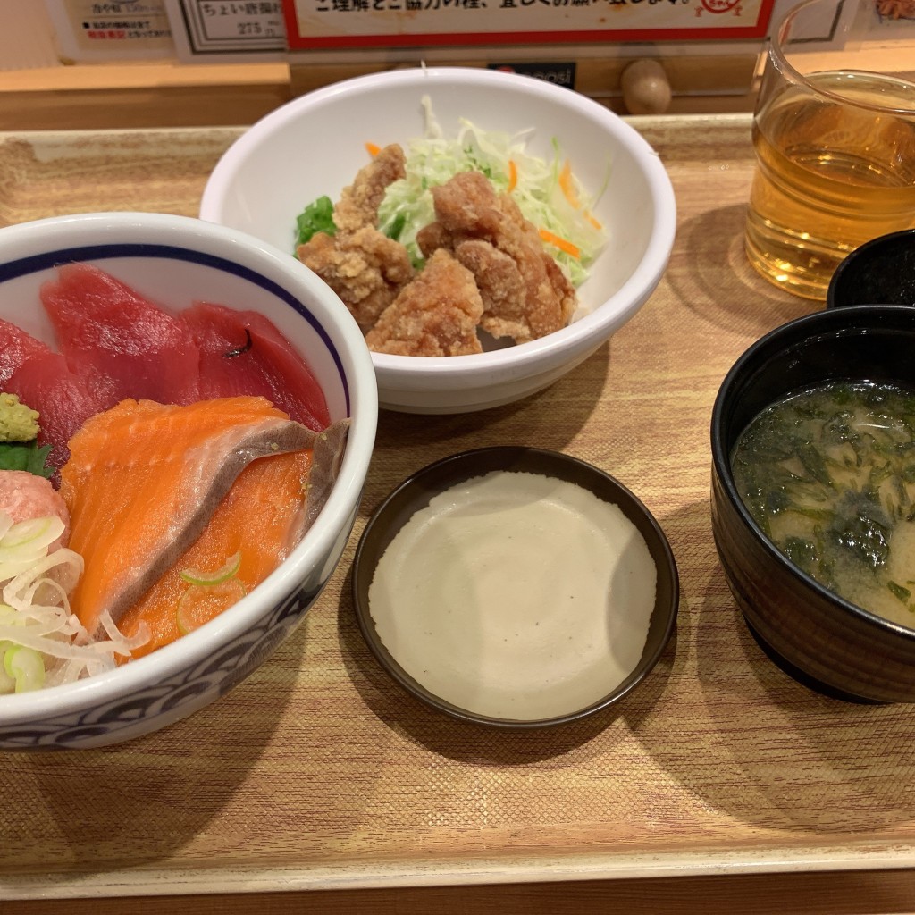 ユーザーが投稿したご飯の写真 - 実際訪問したユーザーが直接撮影して投稿した高島定食屋築地食堂 源ちゃん 横浜スカイビル店の写真