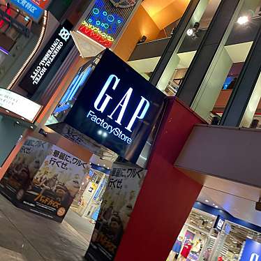 実際訪問したユーザーが直接撮影して投稿した島屋アパレルショップGAP FACTORY STORE ユニバーサル・シティウォーク大阪店の写真