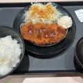 ロースかつ定食 - 実際訪問したユーザーが直接撮影して投稿した要町とんかつ松のや 千川店の写真のメニュー情報