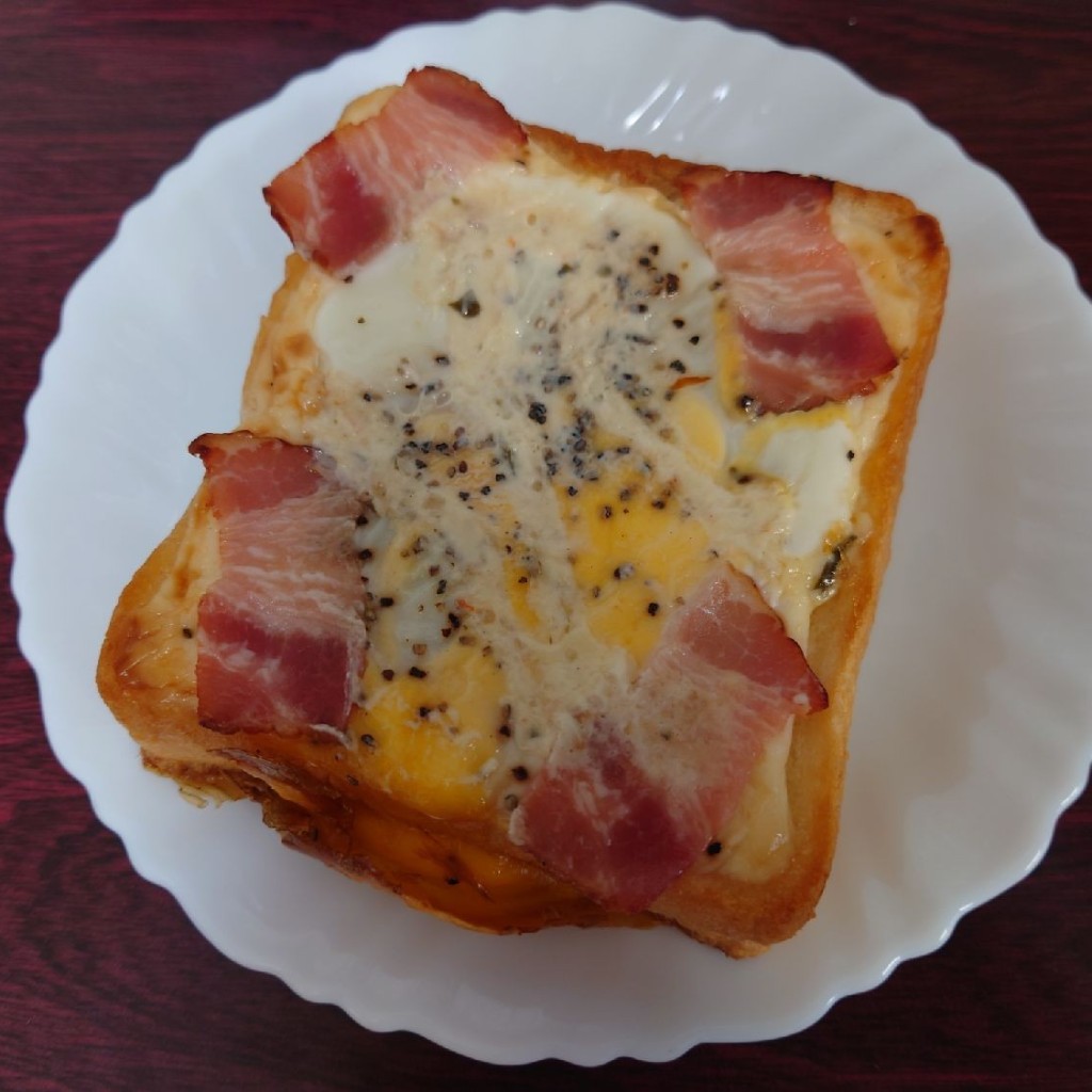 ユーザーが投稿したエッグトーストの写真 - 実際訪問したユーザーが直接撮影して投稿した南八幡ベーカリーモローの写真