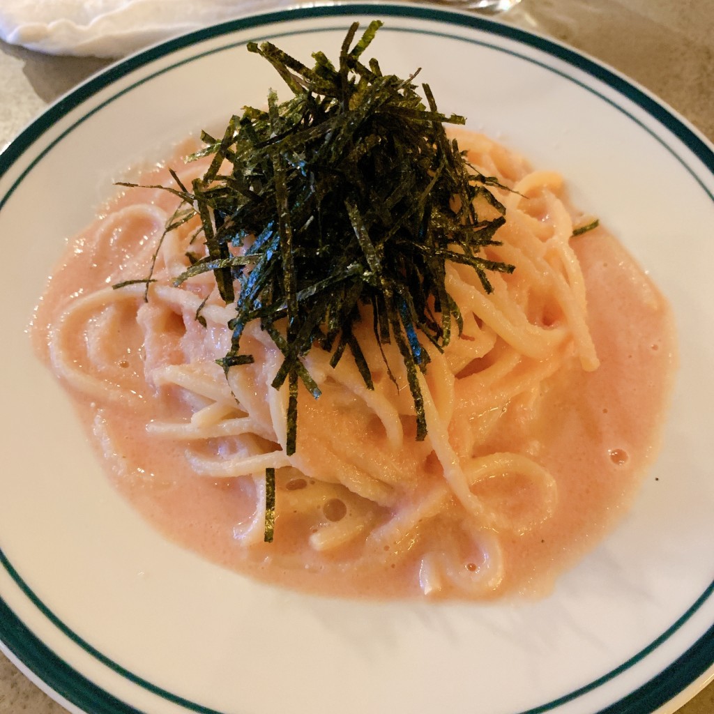 ユーザーが投稿したたらこスパゲティの写真 - 実際訪問したユーザーが直接撮影して投稿した今池喫茶店シヤチルの写真