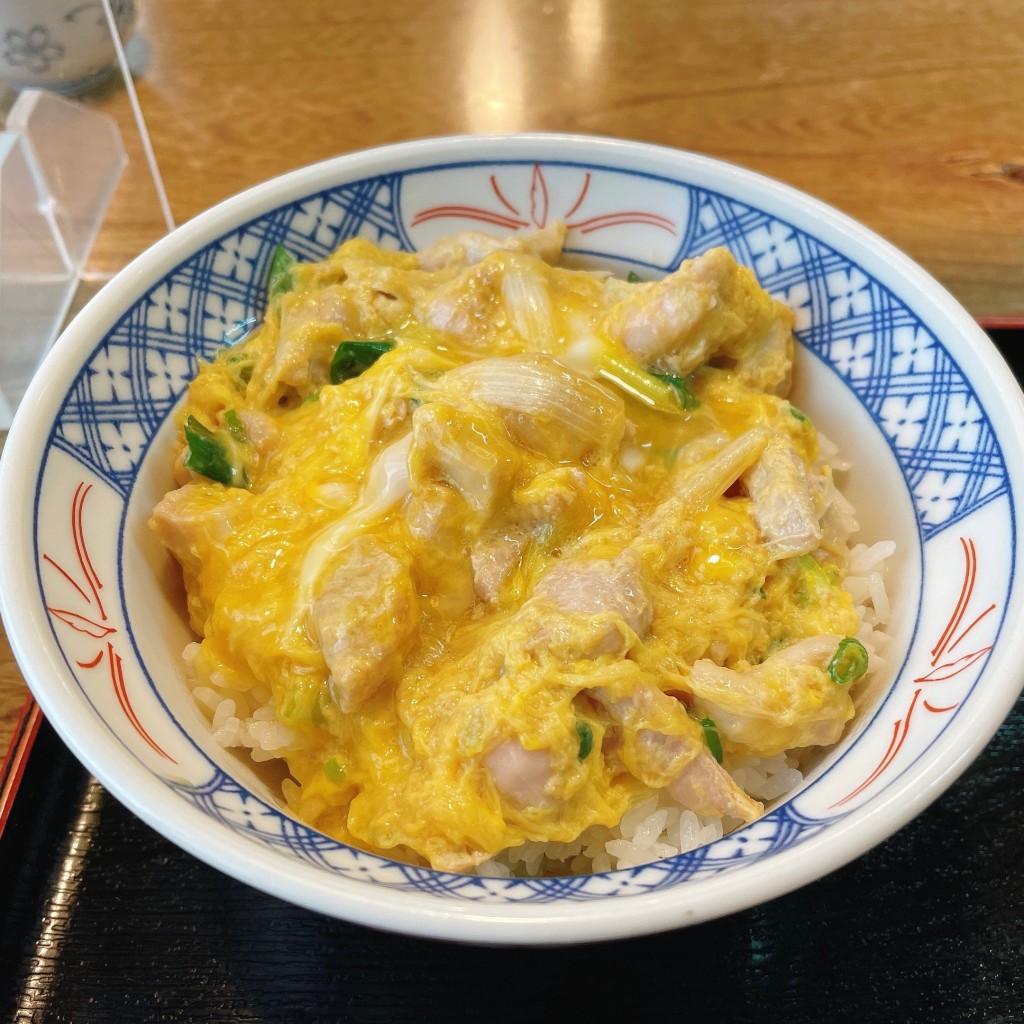 ユーザーが投稿した親子丼の写真 - 実際訪問したユーザーが直接撮影して投稿した旭町定食屋八千代 彦根駅前店の写真