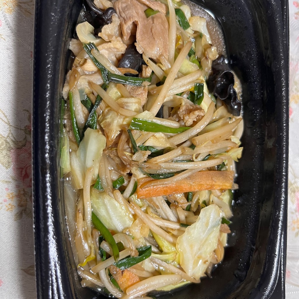 ユーザーが投稿した肉野菜炒めの写真 - 実際訪問したユーザーが直接撮影して投稿した田無町中華料理中華東秀 田無店の写真