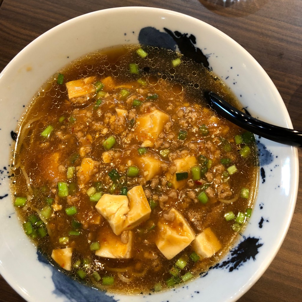 ユーザーが投稿した麻婆ラーメンの写真 - 実際訪問したユーザーが直接撮影して投稿した伝馬中華料理元祖 名古屋中華 渡辺の写真