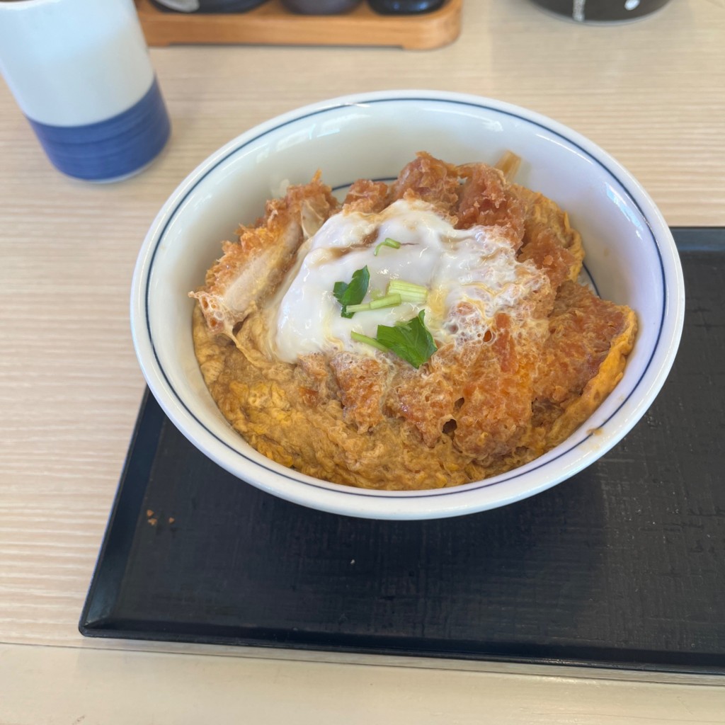 ユーザーが投稿したカツ丼(梅)の写真 - 実際訪問したユーザーが直接撮影して投稿した南栗原とんかつかつや 神奈川座間店の写真