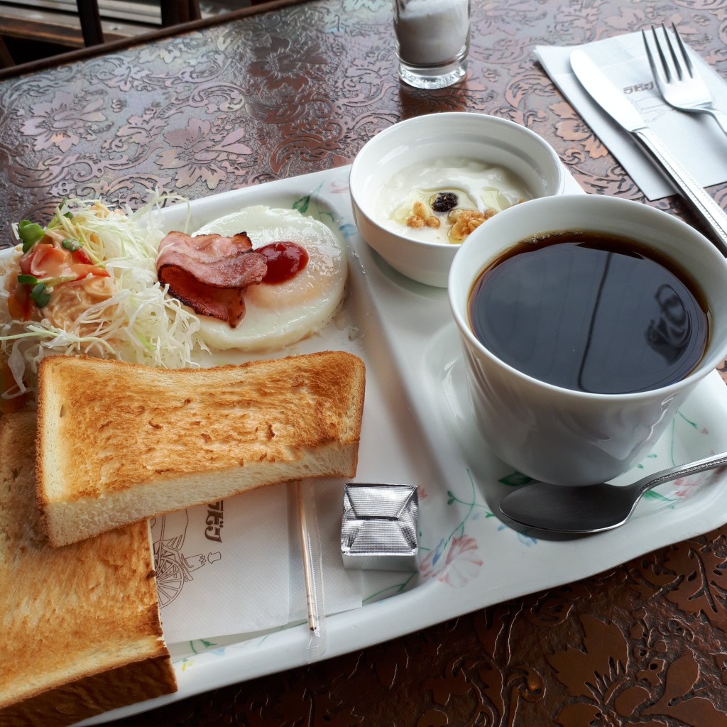 ユーザーが投稿したモーニングの写真 - 実際訪問したユーザーが直接撮影して投稿した東中央喫茶店ラビンの写真