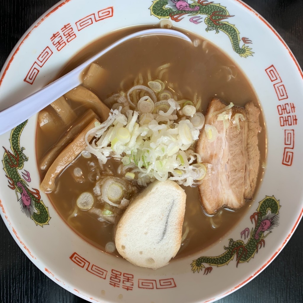 ユーザーが投稿した濃厚楽煮干ラーメンの写真 - 実際訪問したユーザーが直接撮影して投稿した石江ラーメン / つけ麺麺道 蘭の写真