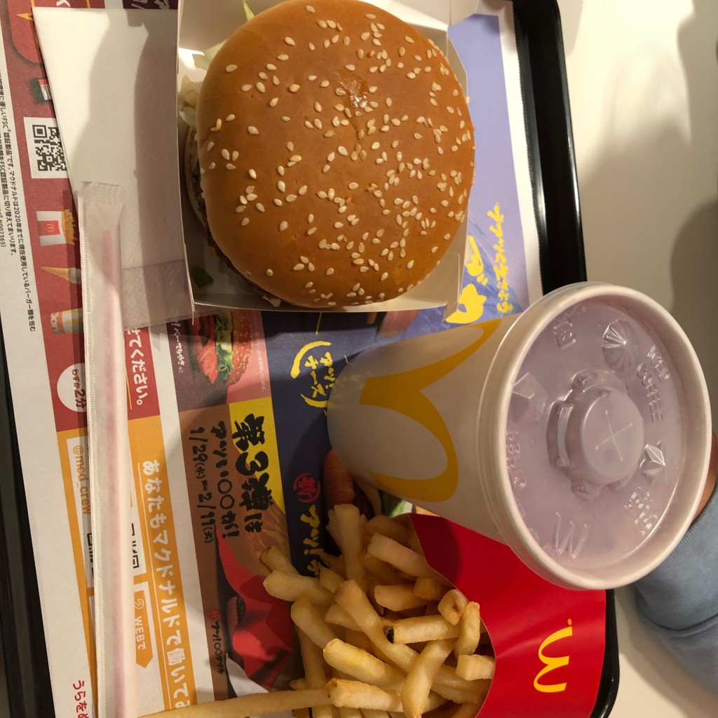 ユーザーが投稿したビッグマックの写真 - 実際訪問したユーザーが直接撮影して投稿した戸越ファーストフードマクドナルド 戸越公園店の写真