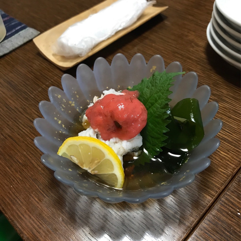 ユーザーが投稿したハモの写真 - 実際訪問したユーザーが直接撮影して投稿した唐戸町懐石料理 / 割烹しらかわの写真