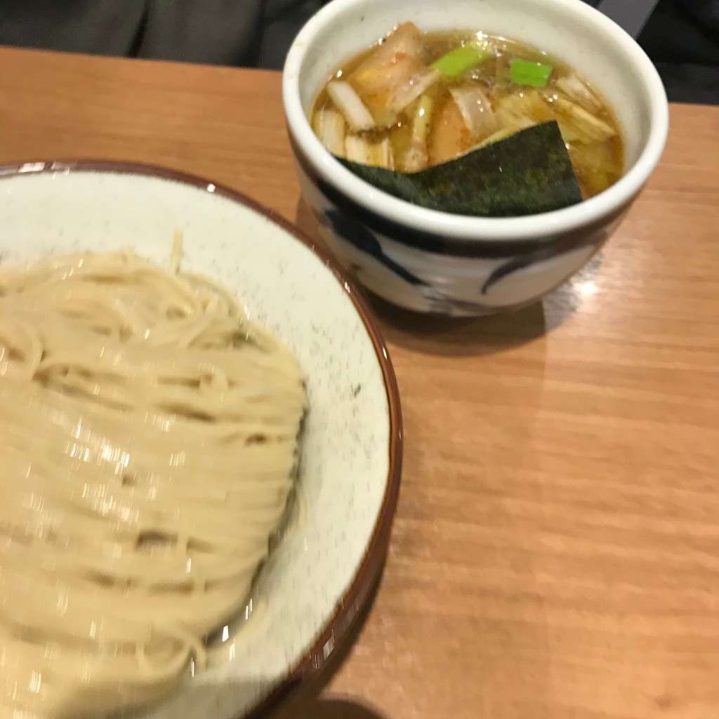 ユーザーが投稿したつけ麺細麺の写真 - 実際訪問したユーザーが直接撮影して投稿した西ノ内ラーメン / つけ麺じゃじゃ。の写真