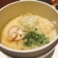 鶏白湯ラーメン - 実際訪問したユーザーが直接撮影して投稿した鶴屋町焼鳥焼鳥 ハレツバメ 横浜鶴屋町店の写真のメニュー情報