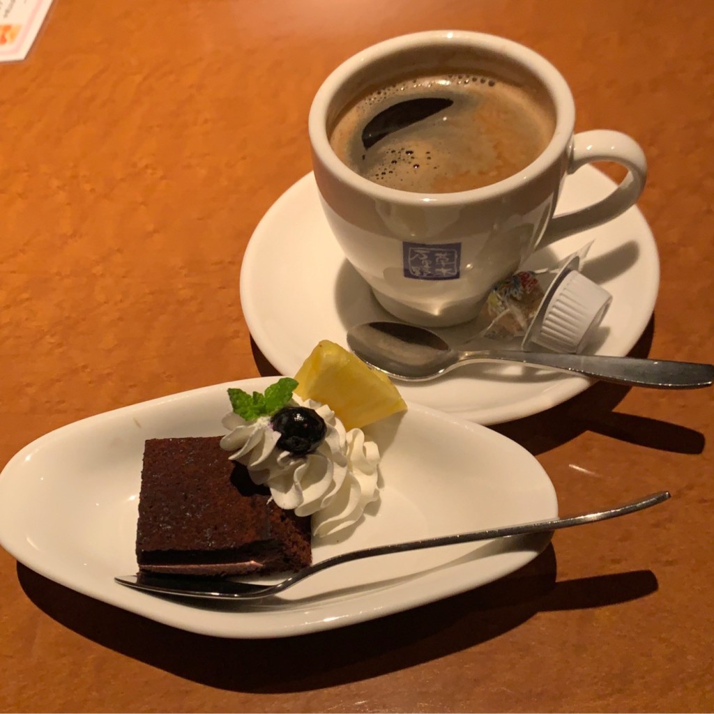 ユーザーが投稿したコーヒーの写真 - 実際訪問したユーザーが直接撮影して投稿した田中島町その他飲食店茶屋 草木万里野 伊勢崎店の写真