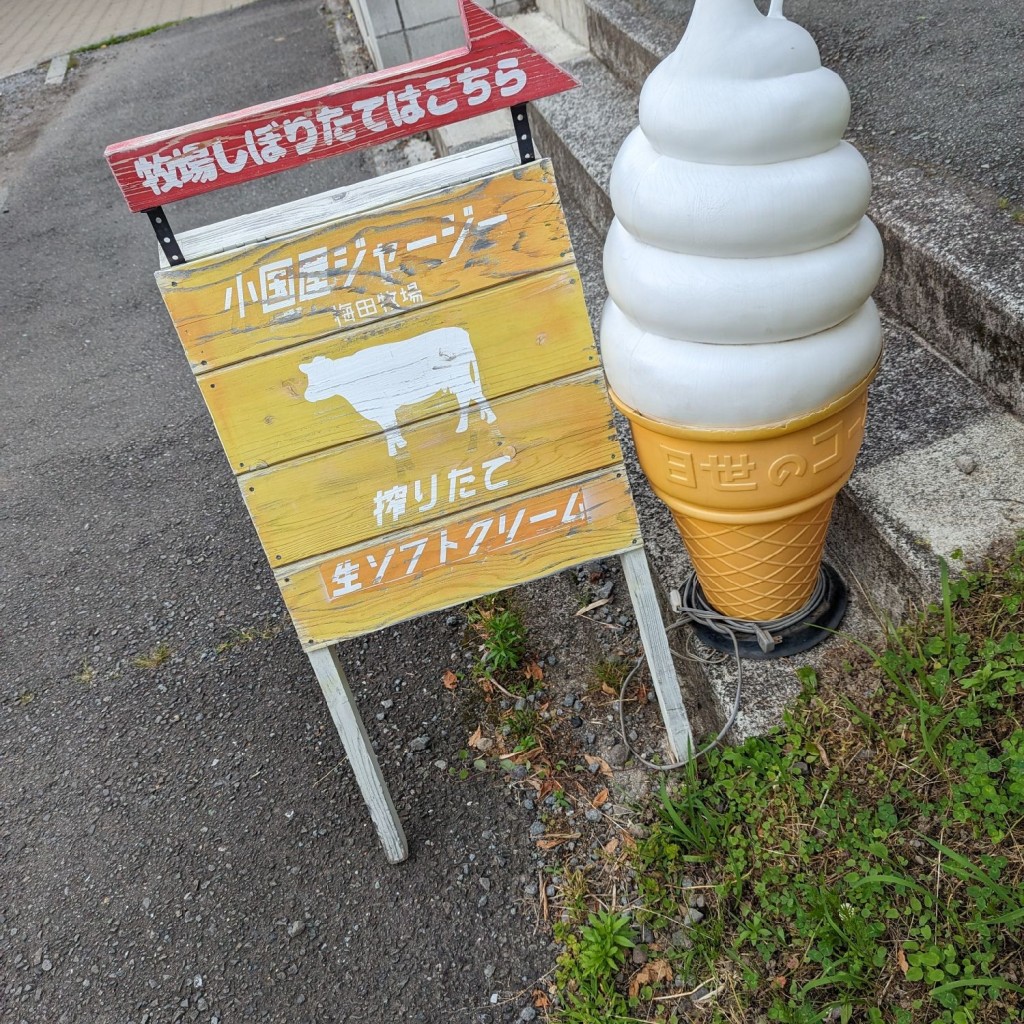 Shantさんが投稿したアイスクリームのお店ジャージーソフト屋さん オグニヤジャージーの写真