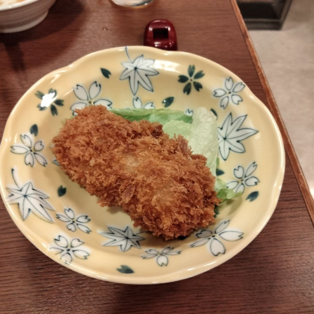 ユーザーが投稿した鮭とチーズのクリームコロッケの写真 - 実際訪問したユーザーが直接撮影して投稿した新町そば大村庵の写真