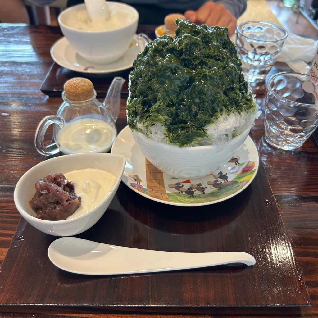 実際訪問したユーザーが直接撮影して投稿した横山かき氷かき氷&Cafe与八郎の写真