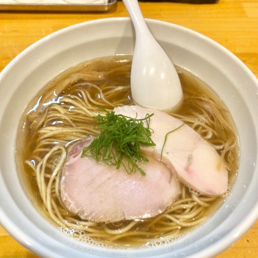 ユーザーが投稿した醤油ラーメンの写真 - 実際訪問したユーザーが直接撮影して投稿した菊川ラーメン専門店麺響 万蕾の写真