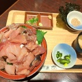 ぶっかけ豊洲鮮魚丼 - 実際訪問したユーザーが直接撮影して投稿した曙町居酒屋豊洲市場 さかな酒場 魚星 立川北口店の写真のメニュー情報