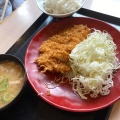 ロースカツ定食 - 実際訪問したユーザーが直接撮影して投稿した深見東とんかつかつや 神奈川大和店の写真のメニュー情報