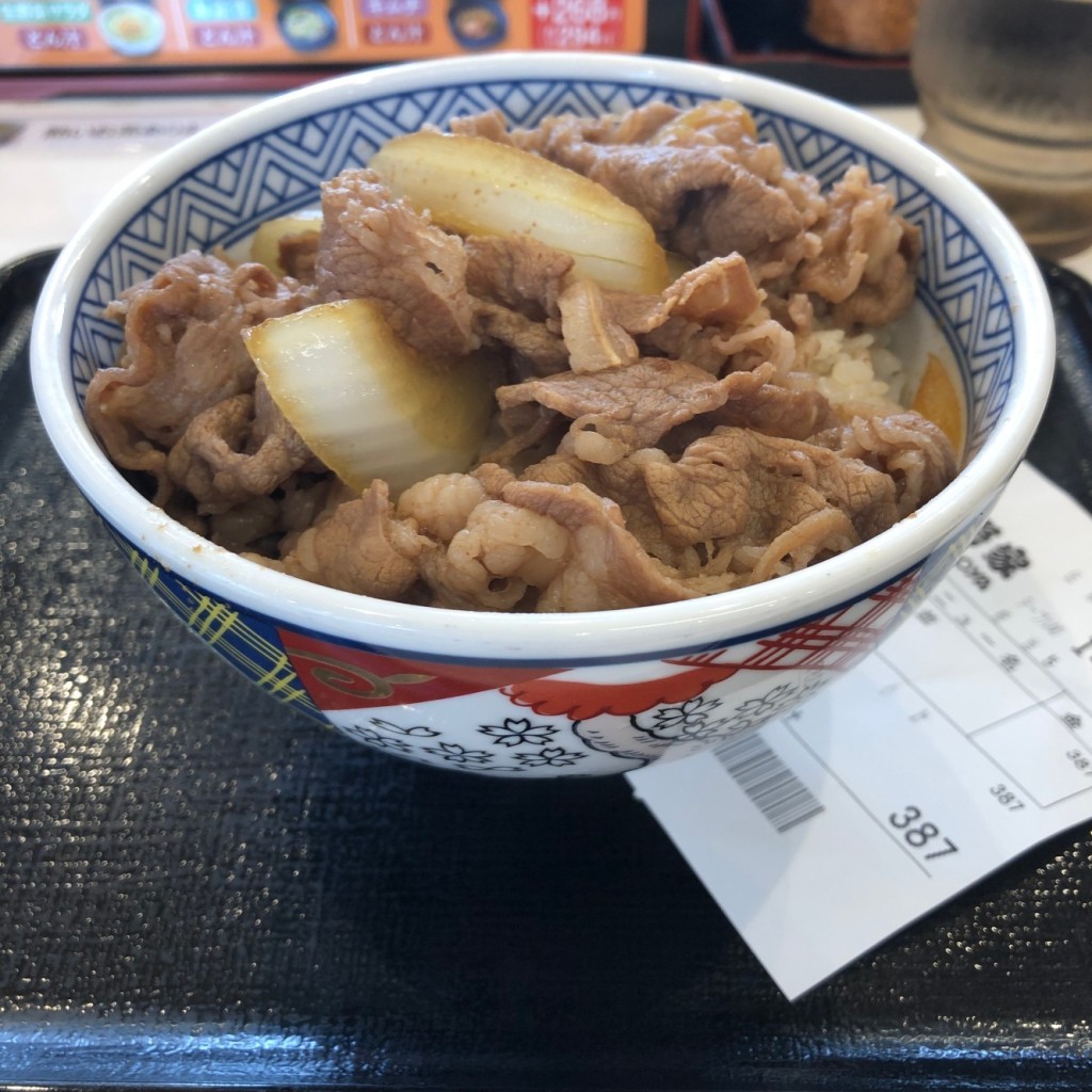 ユーザーが投稿した牛丼の写真 - 実際訪問したユーザーが直接撮影して投稿した下石神井牛丼吉野家 下石神井千川通り店の写真