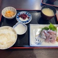 アジのたたき定食 - 実際訪問したユーザーが直接撮影して投稿した和田浜南町魚介 / 海鮮料理第一富士丸食堂の写真のメニュー情報
