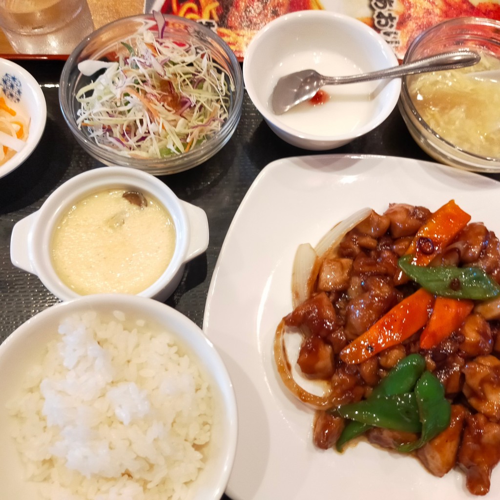 ユーザーが投稿した定食の写真 - 実際訪問したユーザーが直接撮影して投稿した木太町中華料理再来の写真