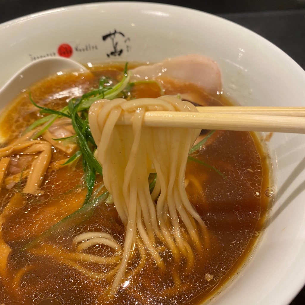 ユーザーが投稿した特製醤油ラーメンの写真 - 実際訪問したユーザーが直接撮影して投稿した西原ラーメン専門店Japanese Soba Noodles 蔦の写真