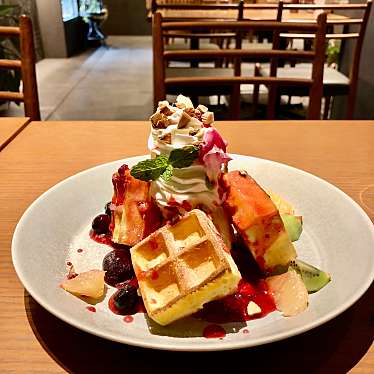 実際訪問したユーザーが直接撮影して投稿した栄町カフェフラワーカフェBLOOMYSの写真