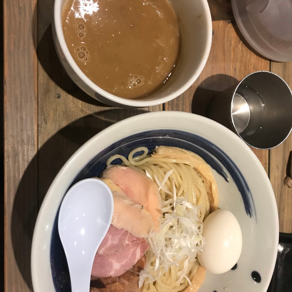 ユーザーが投稿した特製濃厚鯛つけ麺の写真 - 実際訪問したユーザーが直接撮影して投稿した西新宿ラーメン専門店麺屋 翔 西新宿本店の写真