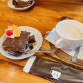 みるくてぃ&ちょこけーき - 実際訪問したユーザーが直接撮影して投稿した北野町喫茶店珈琲屋OB 神戸店の写真のメニュー情報