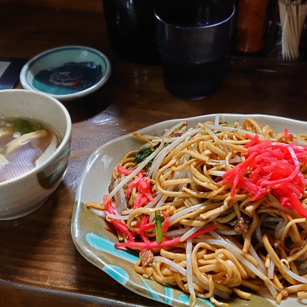 ユーザーが投稿した焼きそばの写真 - 実際訪問したユーザーが直接撮影して投稿した上地そば宮古そば 愛の写真