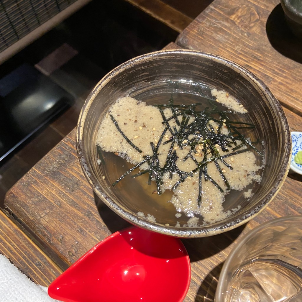 ユーザーが投稿した麦とろ茶づけの写真 - 実際訪問したユーザーが直接撮影して投稿した西葛西居酒屋山芋の多い料理店の写真