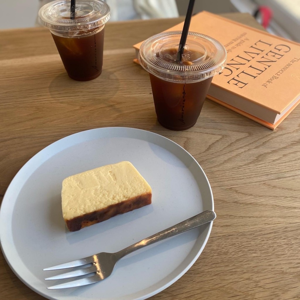 ユーザーが投稿したチーズケーキの写真 - 実際訪問したユーザーが直接撮影して投稿した大博町カフェalu coffee (或珈琲)の写真