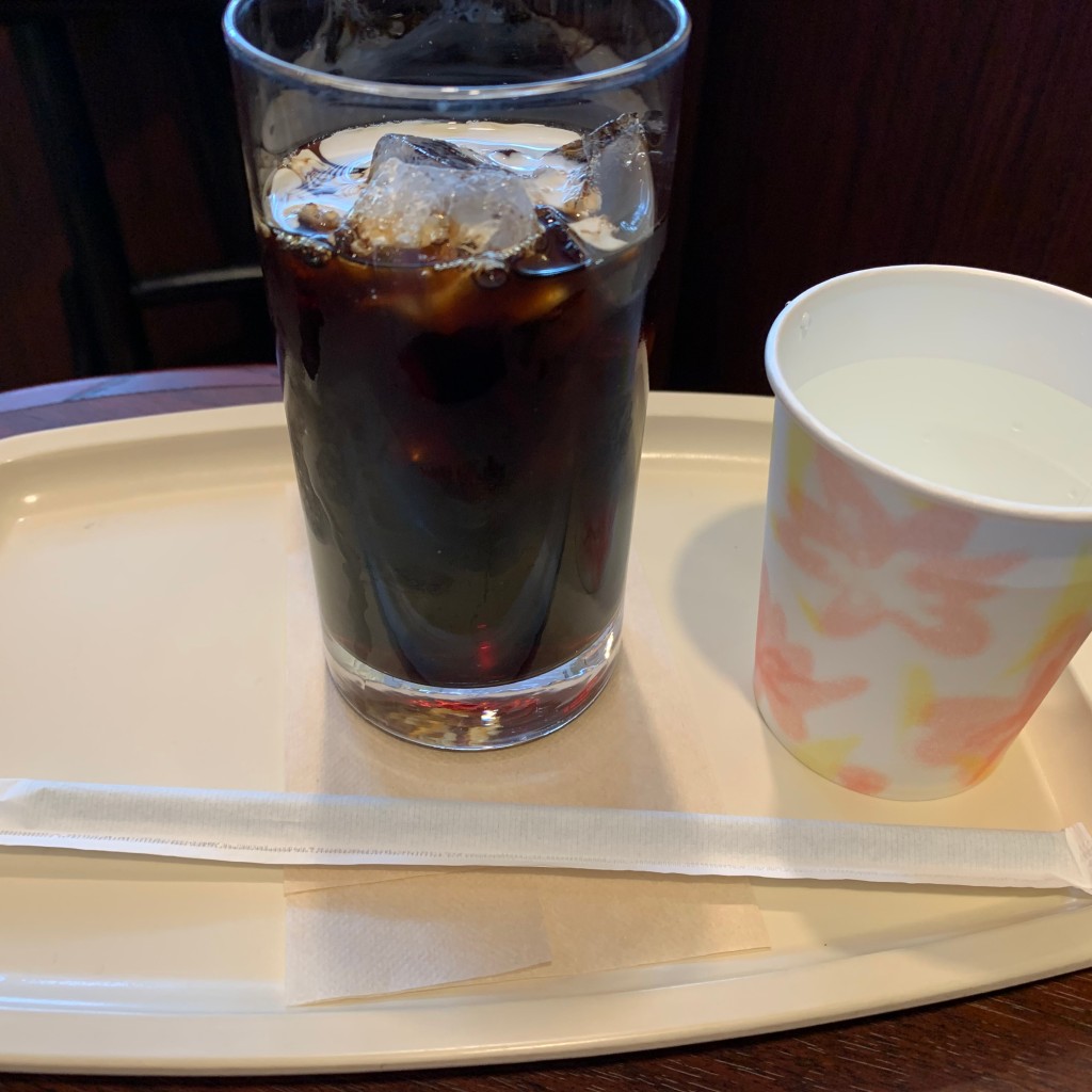 ユーザーが投稿したコーヒーの写真 - 実際訪問したユーザーが直接撮影して投稿した春日町カフェカフェ ベローチェ 練馬春日町駅前店の写真