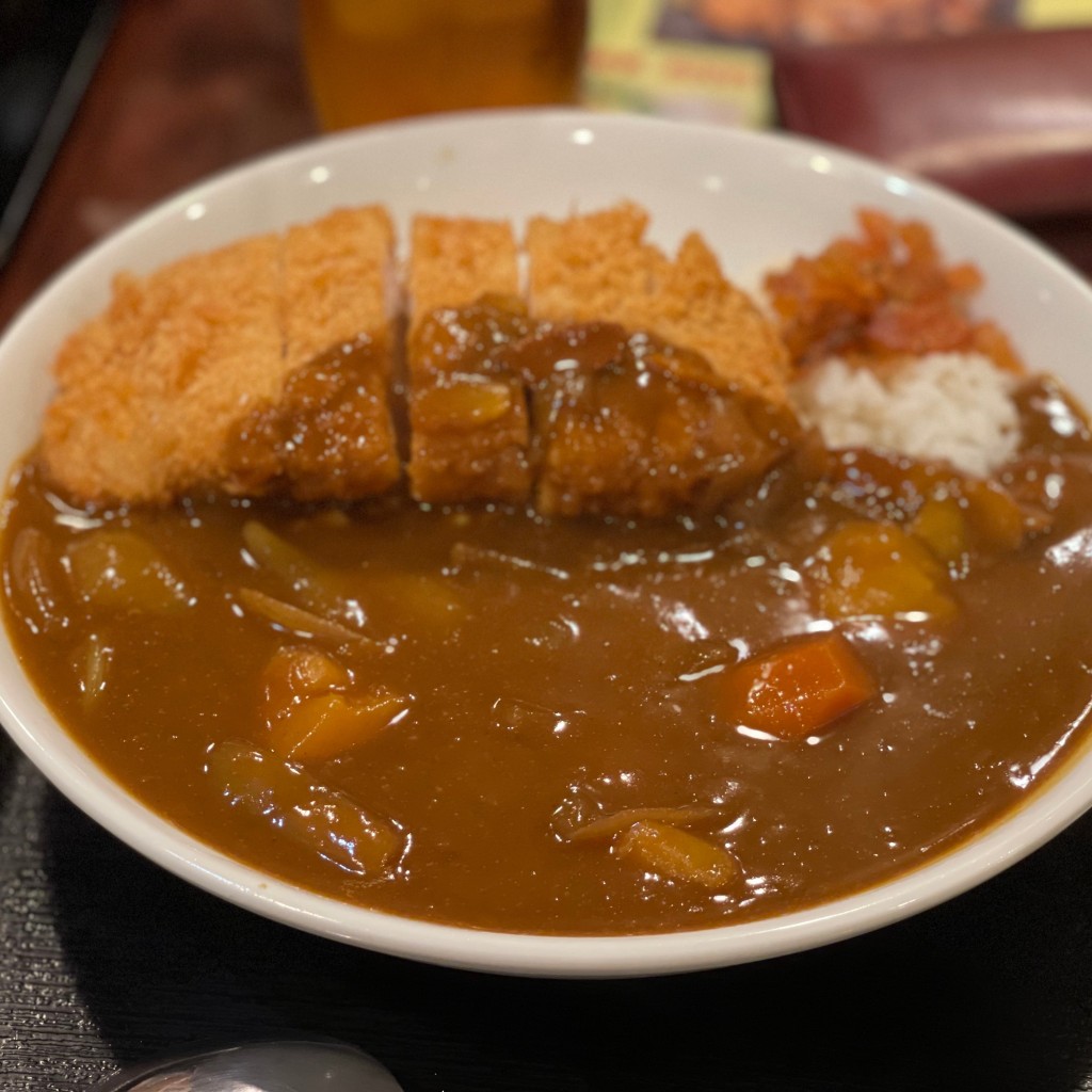 ユーザーが投稿したカツカレーの写真 - 実際訪問したユーザーが直接撮影して投稿した小石川居酒屋えんまやの写真