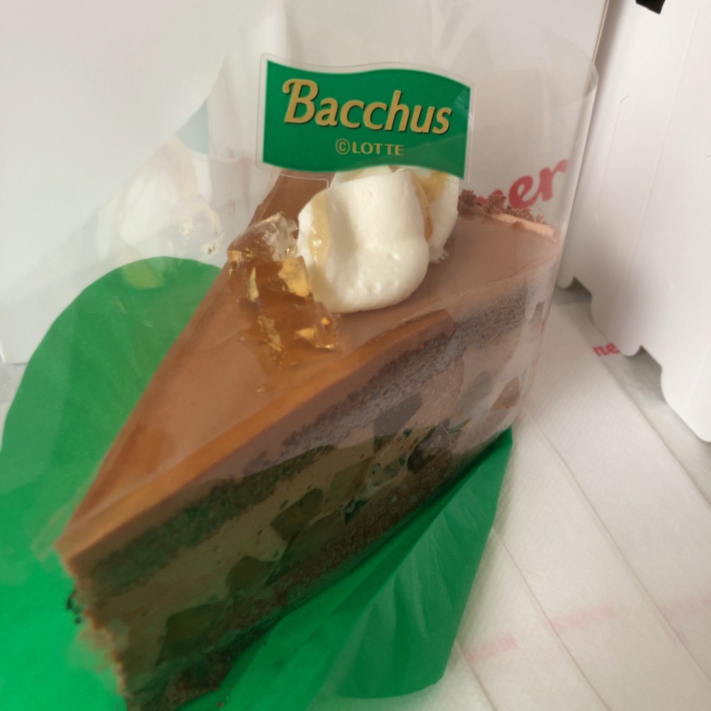 ユーザーが投稿したバッカスチョコケーキの写真 - 実際訪問したユーザーが直接撮影して投稿した小山スイーツ銀座コージーコーナー 武蔵小山店の写真