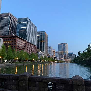 実際訪問したユーザーが直接撮影して投稿した河川馬場先濠の写真