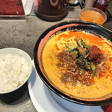 実際訪問したユーザーが直接撮影して投稿した弁天担々麺中華麺食堂 かなみ屋 万代店の写真