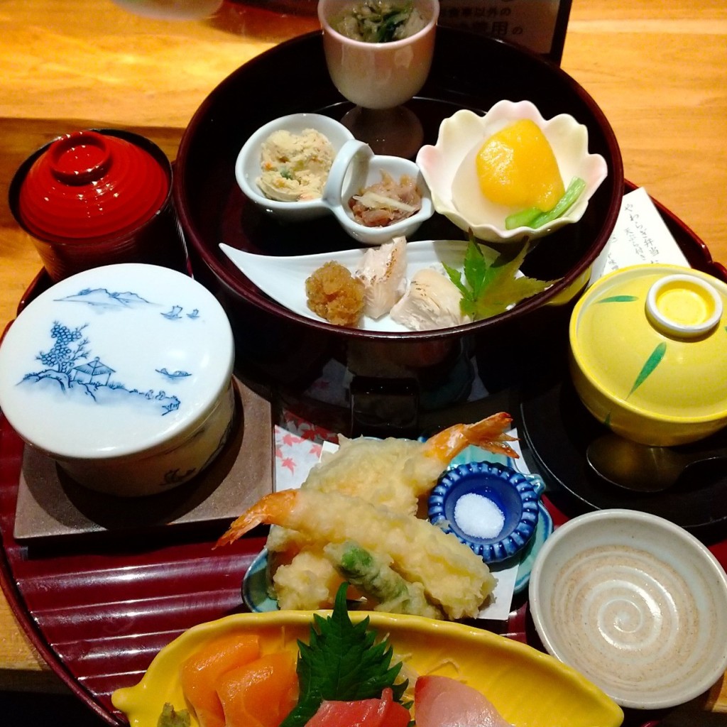 ユーザーが投稿したやわらぎ天の写真 - 実際訪問したユーザーが直接撮影して投稿したファミリーレストランがんこ 京都駅ビル店の写真