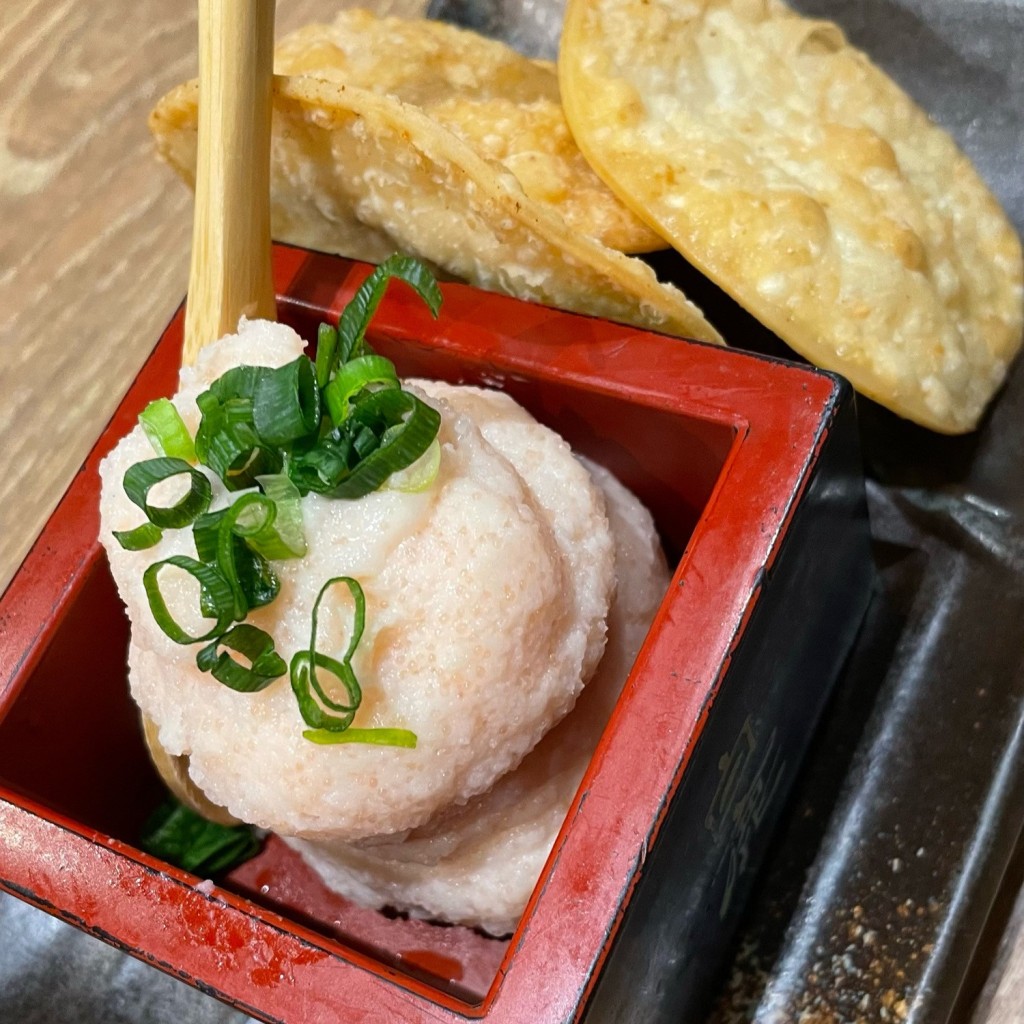 ユーザーが投稿したたらもサラダの写真 - 実際訪問したユーザーが直接撮影して投稿した歌舞伎町餃子肉汁餃子のダンダダン 西武新宿店の写真