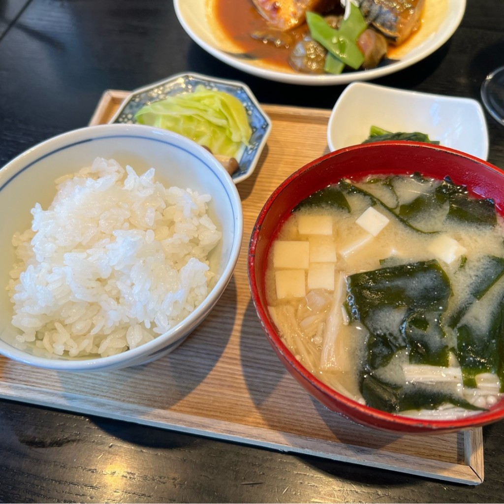 ユーザーが投稿したごはんセットLunchの写真 - 実際訪問したユーザーが直接撮影して投稿した軽井沢和食 / 日本料理レストラン酢重正之 軽井沢の写真