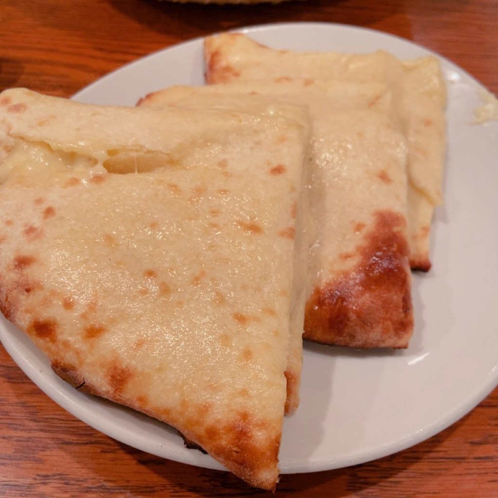 ユーザーが投稿したCheese Naanの写真 - 実際訪問したユーザーが直接撮影して投稿した木月インドカレージャイプールの写真