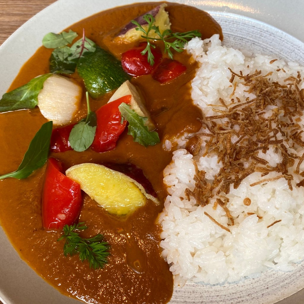 ユーザーが投稿したカレーの写真 - 実際訪問したユーザーが直接撮影して投稿した観喜寺町カフェ梅小路ポテル京都 カフェの写真