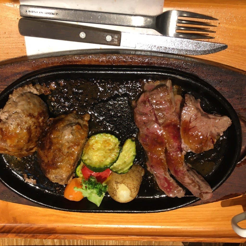 ユーザーが投稿した肉祭りSの写真 - 実際訪問したユーザーが直接撮影して投稿した東椎路ハンバーグいしがまやハンバーグ ららぽーと沼津店の写真