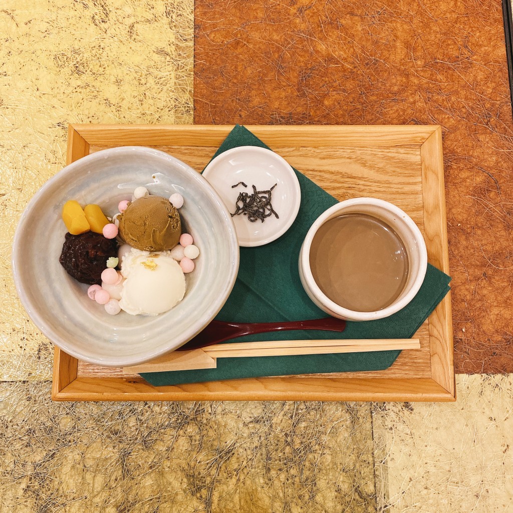 ポムポムパイさんが投稿した南二条西カフェのお店抹茶カフェ リキュウ/抹茶cafe RIQの写真