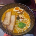 濃厚海老ラーメン - 実際訪問したユーザーが直接撮影して投稿した浜松町居酒屋東京海老酒場 案のジョーの写真のメニュー情報