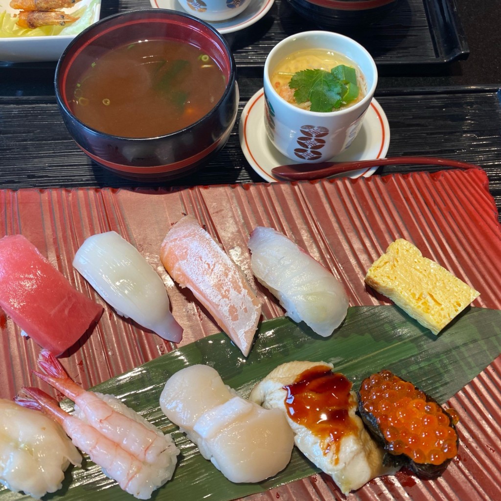 ユーザーが投稿したにぎり「伏見」の写真 - 実際訪問したユーザーが直接撮影して投稿した八多町中回転寿司にぎり長次郎 北神戸店の写真