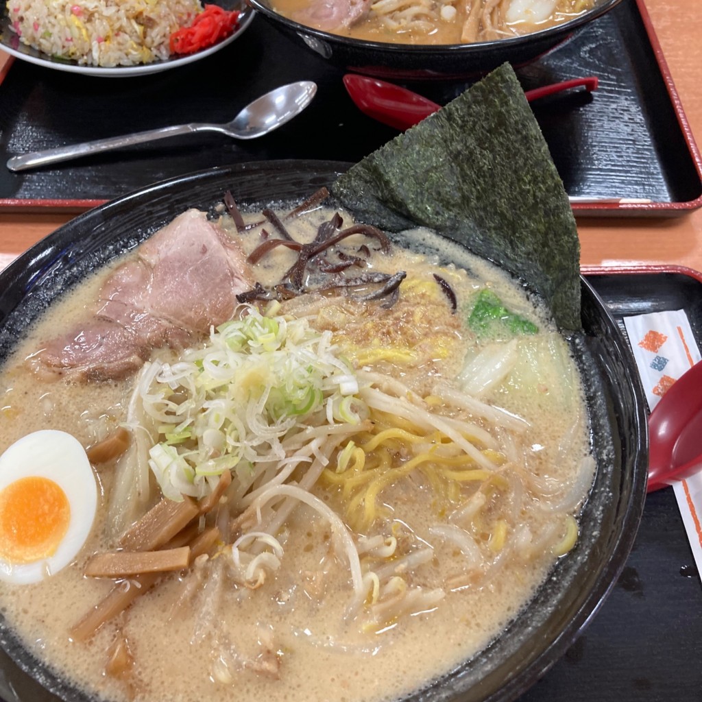 ユーザーが投稿した焦がし味噌ラーメンの写真 - 実際訪問したユーザーが直接撮影して投稿した川沿二条そばそば一心の写真